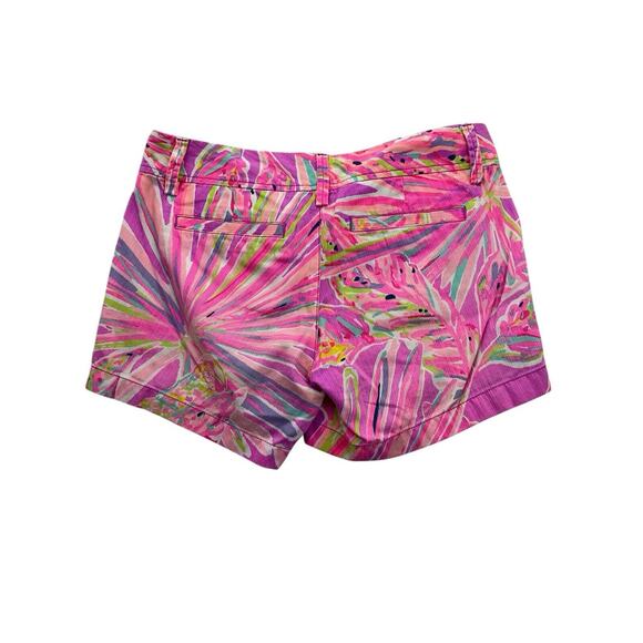 Lily Pulitzer Callahan Short Zipper and Button Front and Back Pockets Size 2 - Picture 11 of 11